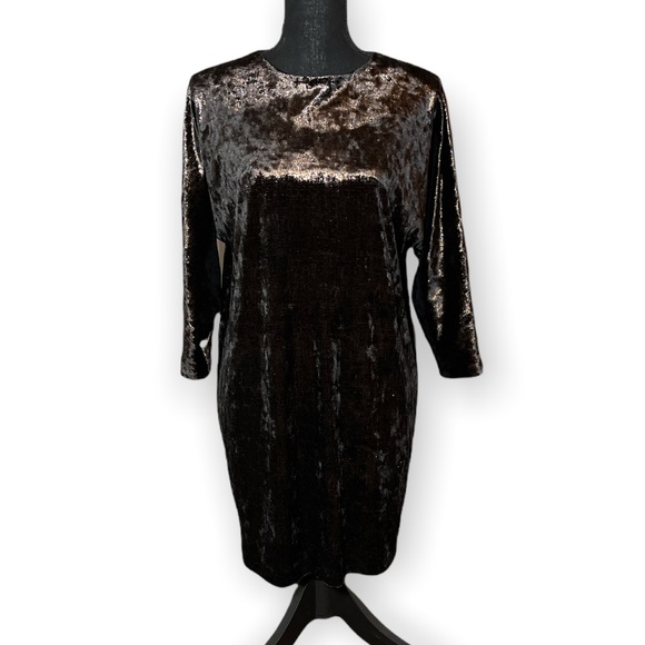 Aidan Mattox metallic dress - Picture 1 of 5